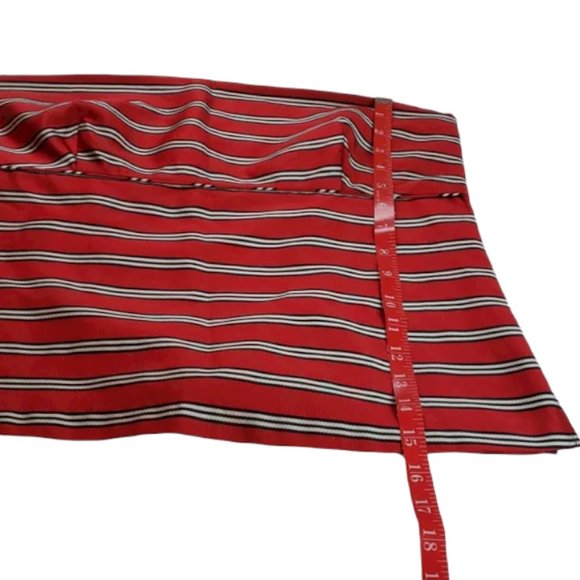 J. Crew Silk Striped Tube Top Size 14 - Picture 6 of 7
